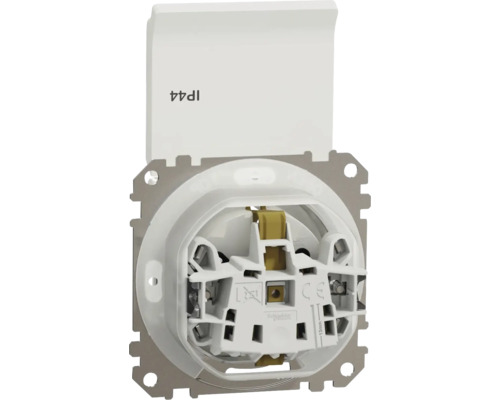 Vedere din spate a unei prize cu contact de protecție IP44