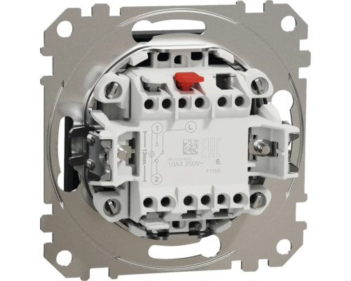 Imagine detaliată cu un întrerupător electric cu elemente de fixare