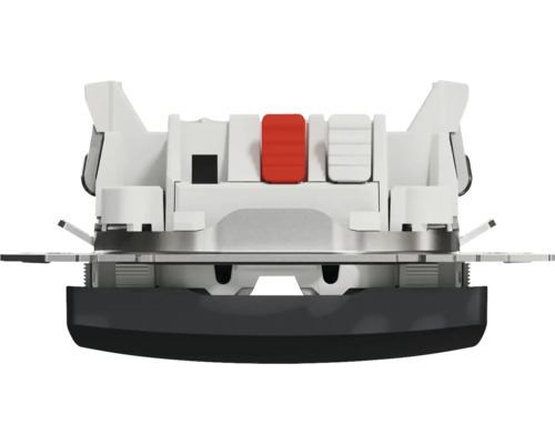 Vizualizare detaliată a unui comutator pentru montaj încastrat