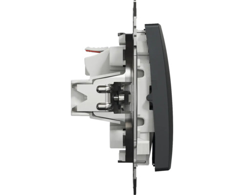 Vizualizare laterală a unui întrerupător de lumină