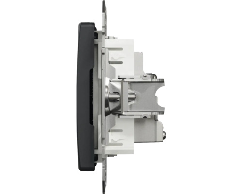 Vedere laterală a unei conexiuni de antenă