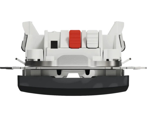 Vizualizare detaliată a unui întrerupător pentru instalații electrice