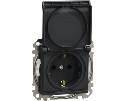 Priză Schuko cu capac rabatabil