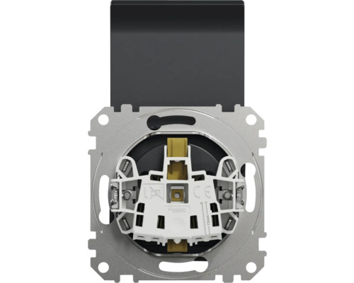 Vizualizare detaliată a unui comutator cu elemente de montare