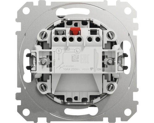 Vizualizare detaliată a unui întrerupător pentru instalații electrice