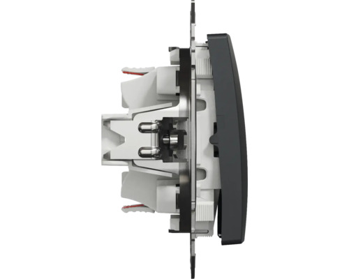 Vedere laterală a unui întrerupător pentru controlul luminii