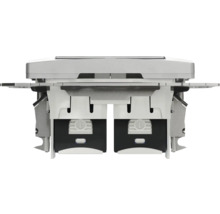Priză date RJ45 dublă Schneider Sedna Design CAT6, aluminiu