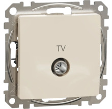 Priză TV de capăt Shneider Sedna Design 4dB, bej