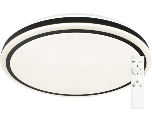 Plafonieră cu LED integrat Onyx KS RS 36W 3600 lumeni, lumină albă 3000-6500K, incl. telecomandă, alb/negru Plafonieră cu LED integrat Onyx KS RS 36W 3600 lumeni, lumină albă 3000-6500K, incl. telecomandă, alb/negru