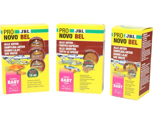 JBL Pro Novo Bel Set hrană pentru pui de pește
