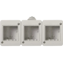 Cutie de joncțiune triplă pentru instalații electrice