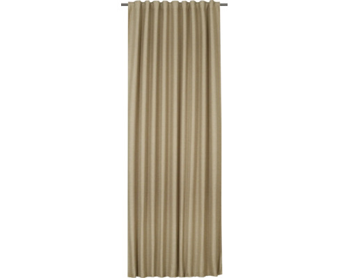 Cortină bej pentru decorarea ferestrelor