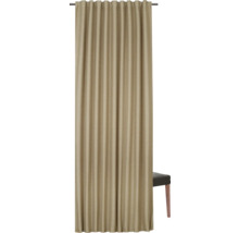 Cortină din material textil cu suspensie cu bandă de încrețire