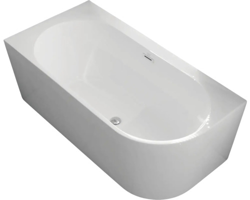 Cadă freestanding de colț Linea, stânga, acril, 150x75 | HORNBACH