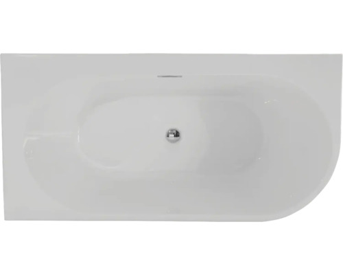 Cadă freestanding de colț Linea, stânga, acril, 150x75 | HORNBACH