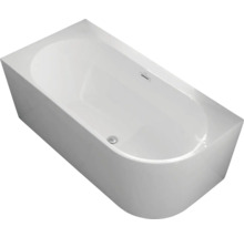 Cadă de baie dreptunghiulară din acril