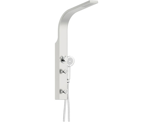 Panel de duș cu comutator Schütte Sansibar finisaj inox mat Panel de duș cu comutator Schütte Sansibar finisaj inox mat