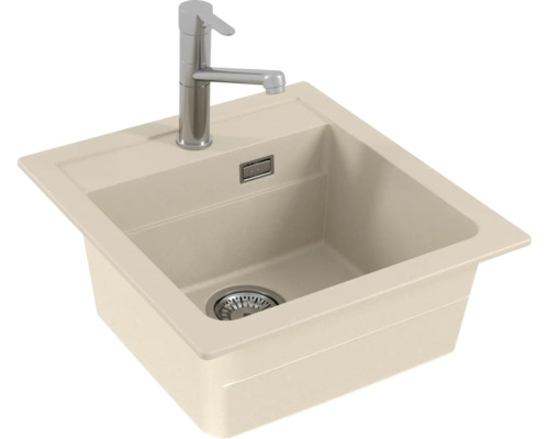 Chiuvetă din granit cu robinet