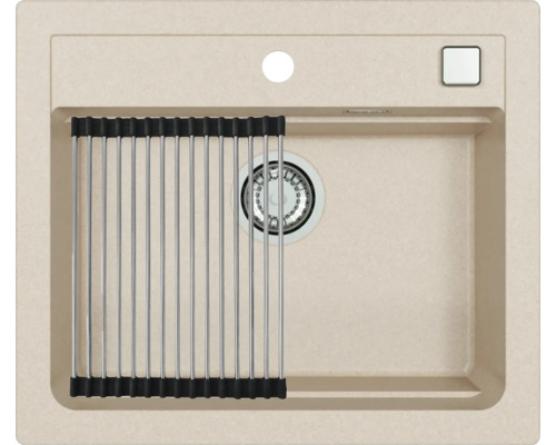 Chiuvetă cu suport pentru scurgere