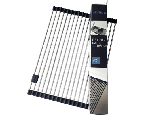 Suport de uscare din inox Alveus cu ambalaj