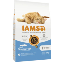 Iams hrană pentru pisici cu pește oceanic pentru pisici de la un an, 10 kilograme