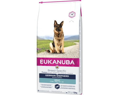 Hrană uscată pentru câini EUKANUBA Ciobanesc German cu pui 12 kg