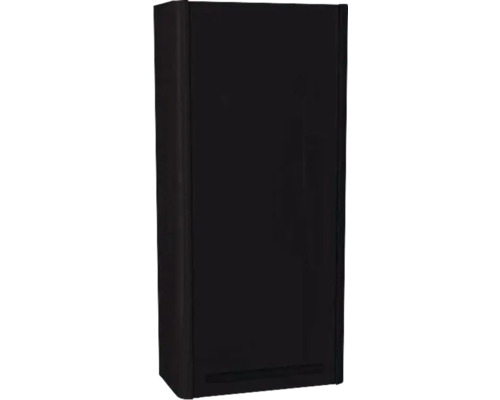 Dulap baie suspendat Devo Gloria 2.0 stânga, 1 ușă, MDF, 40x86 cm, negru