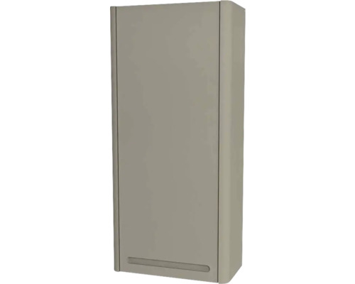 Dulap baie suspendat Devo Gloria 2.0 dreapta, 1 ușă, MDF, 40x86 cm, gri