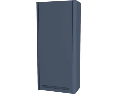 Dulap baie suspendat Devo Gloria 2.0 dreapta, 1 ușă, MDF, 40x86 cm, albastru