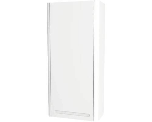 Dulap baie suspendat Devo Gloria 2.0 dreapta, 1 ușă, MDF, 40x86 cm, alb