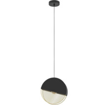 Lumină suspendată cu abajur semicircular din plasă metalică