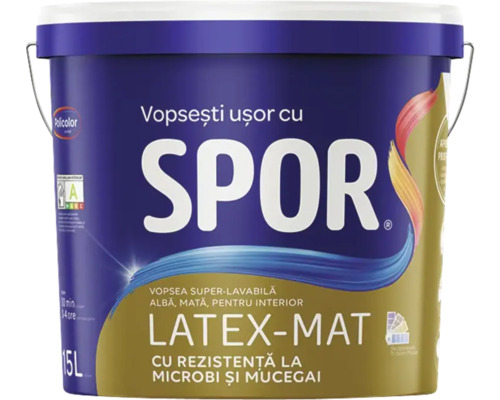 Găleată vopsea de interior Spor Latex-Mat