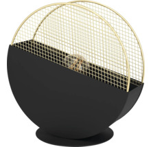 Lampă de masă cu structură de grilaj și sursă de lumină