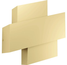 Lumină de perete aurie cu design dreptunghiular pentru iluminat interior