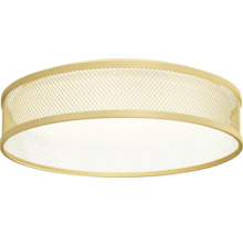 Plafonieră rotundă cu plasă metalică