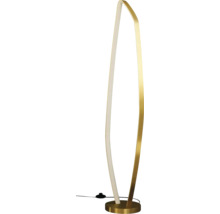Lampă de podea cu design curbat și iluminare cu LED