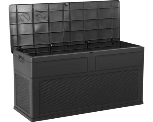 Cutie de grădină din plastic deschisă