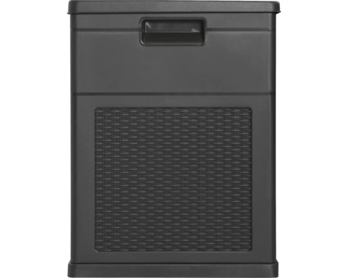 Cutie de depozitare din plastic cu aspect de ratan