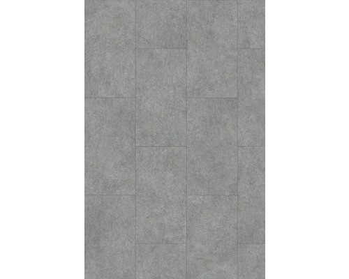 Gresie de podea gri montată