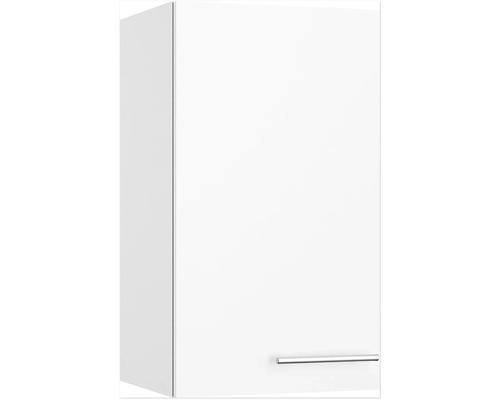 Dulap suspendat alb cu mâner pentru bucătărie