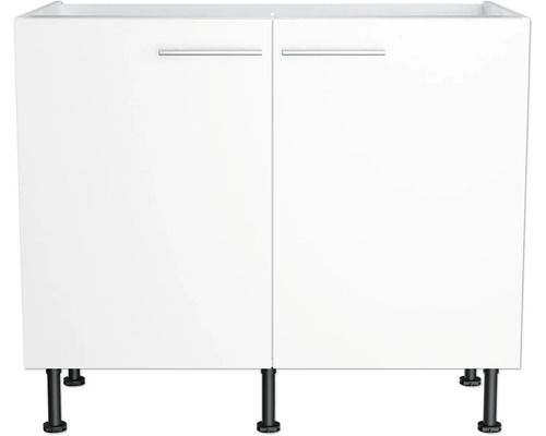 Dulap inferior cu două uși și picioare