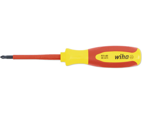 Șurubelniță electrică cruce PZ1 Wiha 80 mm, testată VDE Șurubelniță electrică cruce PZ1 Wiha 80 mm, testată VDE