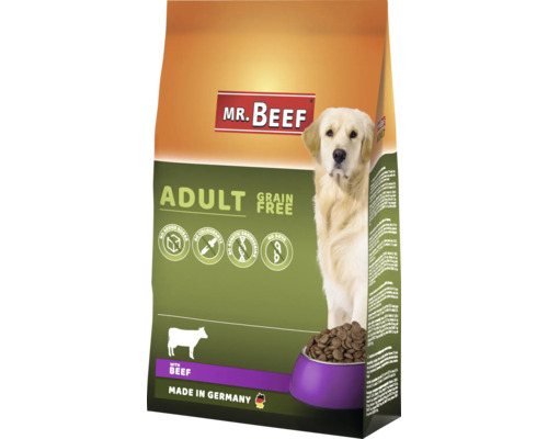 Hrană uscată pentru câini MR. BEEF Adult cu vită fără cereale 4 kg