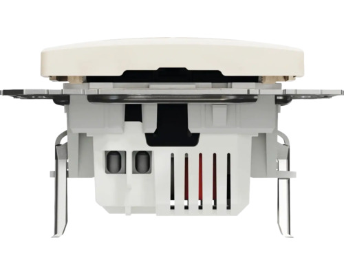 Vizualizare detaliată a unui întrerupător de lumină pentru instalații electrice