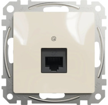 Priză date RJ45 simplă Schneider Sedna Design CAT6 UTP, bej