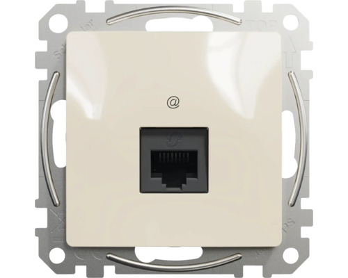 Priză date RJ45 simplă Schneider Sedna Design CAT6 UTP, bej