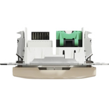 Priză telefon și date RJ11 + RJ45 Schneider Sedna Design CAT5E, bej