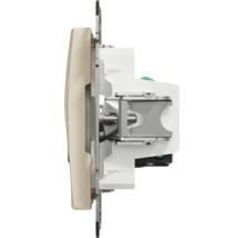 Priză telefon și date RJ11 + RJ45 Schneider Sedna Design CAT5E, bej