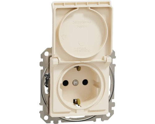 Priză cu capac rabatabil