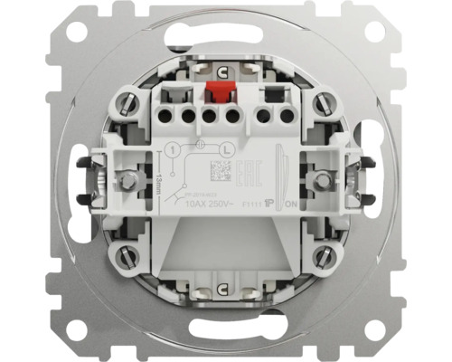 Vizualizare detaliată a unui întrerupător cu instrucțiuni de instalare